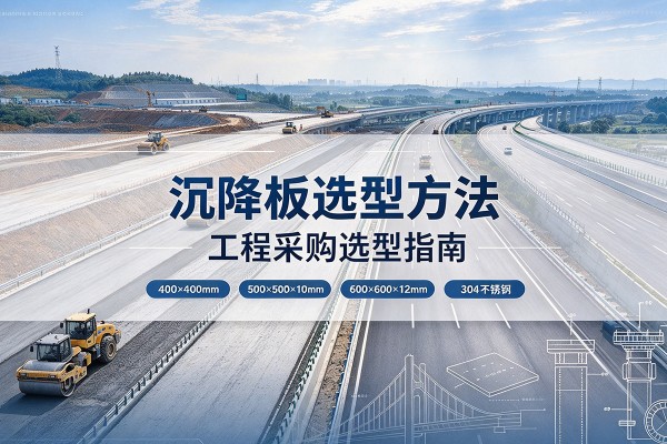 金林沉降板选择方法