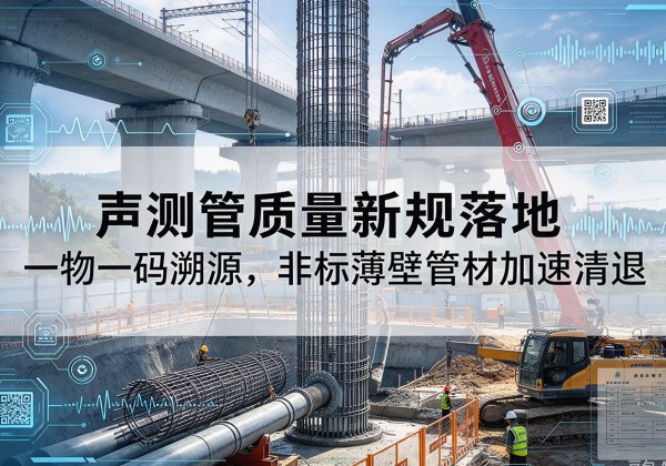 金林声测管质量新规落地，一物一码溯源，非标薄壁管材加速清退
