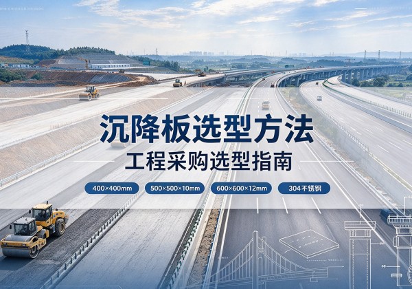 金林沉降板选择方法