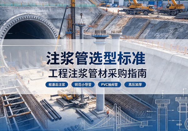 金林注浆管选型标准